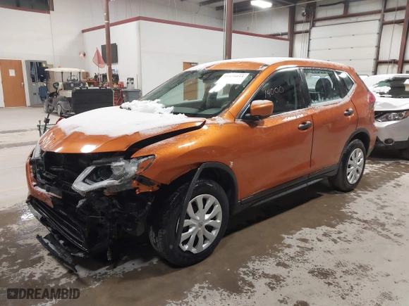 2017 Nissan Rogue SL with VIN JN8AT2MVXHW014000, listed as a IAAI auction lot 41836611 with 152,112 mi miles. Bid and sale history available at carsss.com. Image 2.