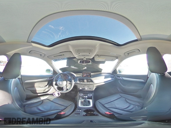2015 Audi Q3 Prestige with VIN WA1FFCFS3FR001175, listed as a Copart auction lot 76915744 with 75,428 mi miles and Salvage title. Bid and sale history available at DreamBid. Image 13.