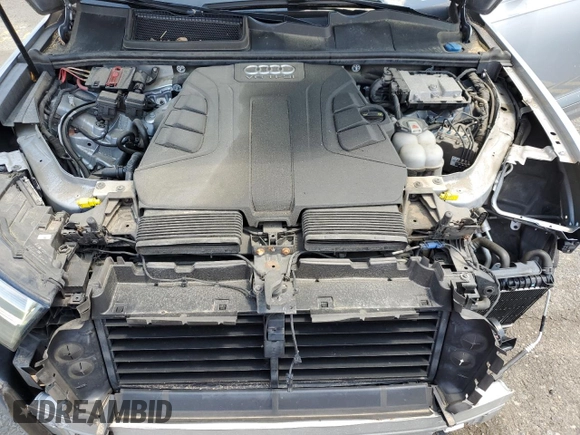 2018 Audi Q7 Prestige with VIN WA1VAAF71JD017682, listed as a Copart auction lot 58713945 with 120,610 mi miles and Salvage title. Bid and sale history available at DreamBid. Image 12.