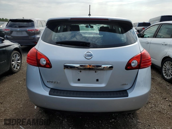 2012 Nissan Rogue S with VIN JN8AS5MV2CW375525, listed as a Copart auction lot 69588354 with 158,321 mi miles and Clean Title. Bid and sale history available at DreamBid. Image 6.