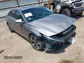 2023 Hyundai Elantra Limited z VIN KMHLN4AJ6PU053040, wystawiony jako IAAI lot #42206478 z przebiegiem 40 424 mil mil oraz . Historia ofert i sprzedaży dostępna na DreamBid. Obrazek 1.