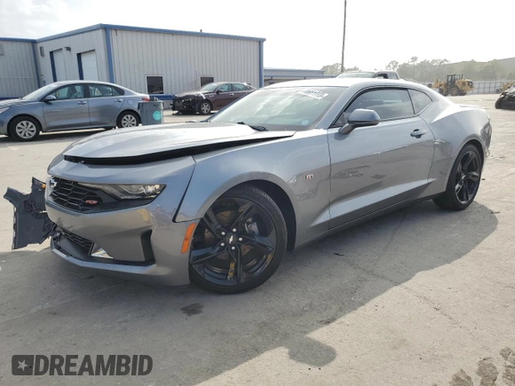 2019 Chevrolet Camaro 2LT with VIN 1G1FD1RXXK0147605, listed as a Copart auction lot 70651723 with 0 mi miles. Bid and sale history available at carsss.com. Image 1.