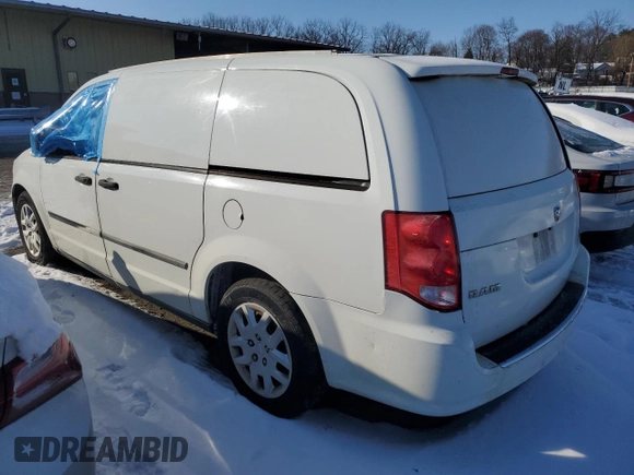 2014 Ram Cargo Van Tradesman with VIN 2C4JRGAG1ER352967, listed as a Copart auction lot 41889575 with 200,857 mi miles and Clean Title. Bid and sale history available at carsss.com. Image 2.