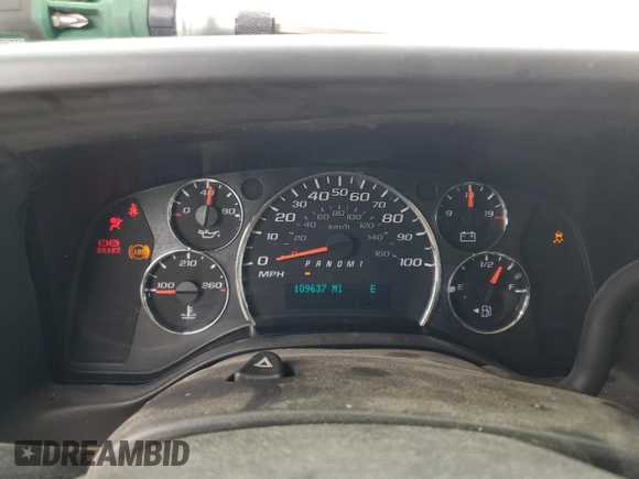 2016 Chevrolet Express Passenger LT with VIN 1GAZGMFG6G1163991, listed as a Copart auction lot 60600655 with 109,637 mi miles and Salvage title. Bid and sale history available at DreamBid. Image 9.