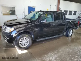 2015 Nissan Frontier SV with VIN 1N6AD0EV9FN725540, listed as a Copart auction lot 76365014 with 0 mi miles and Salvage Title. Bid and sale history available at carsss.com. Image 1.