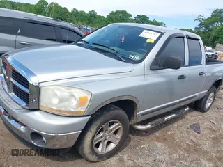 2006 Dodge 1500 SLT with VIN 1D7HA18NX6S581581, listed as a IAAI auction lot 42111781 with 215,559 mi miles and . Bid and sale history available at carsss.com. Image 2.