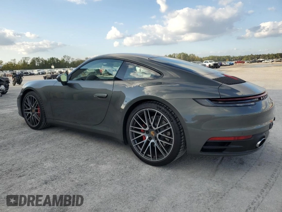 2024 Porsche 911 Carrera S with VIN WP0AB2A94RS219603, listed as a Copart auction lot 82570584 with 3,413 mi miles and Salvage Title. Bid and sale history available at carsss.com. Image 2.