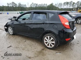 2013 Hyundai Accent SE with VIN KMHCU5AE1DU130498, listed as a Copart auction lot 48316105 with 0 mi miles and Salvage Title. Bid and sale history available at carsss.com. Image 2.