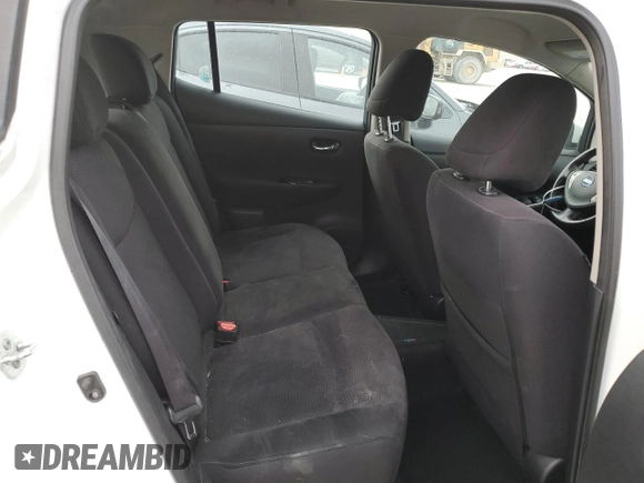 2015 Nissan LEAF SV with VIN 1N4AZ0CPXFC305179, listed as a Copart auction lot 48377205 with 101,476 mi miles and Salvage Title. Bid and sale history available at carsss.com. Image 10.