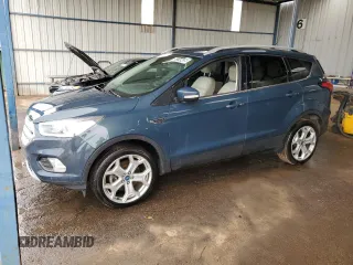 2019 Ford Escape Titanium with VIN 1FMCU9J98KUB77258, listed as a Copart auction lot 51213435 with 92,708 mi miles and Clean Title. Bid and sale history available at carsss.com. Image 1.