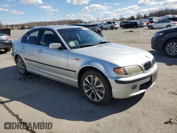 2004 BMW 3 Series 330xi with VIN WBAEW53444PG11808, listed as a Copart auction lot 47438665 with 145,210 mi miles and Salvage Title. Bid and sale history available at carsss.com. Image 4.