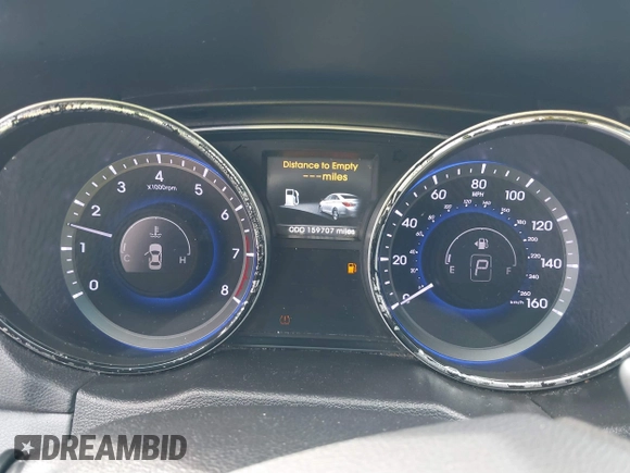 2014 Hyundai Sonata Limited with VIN 5NPEC4AB0EH935405, listed as a IAAI auction lot 41519802 with 159,707 mi miles and . Bid and sale history available at DreamBid. Image 7.