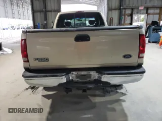 2001 Ford F-250 XL with VIN 1FTNX21F71EB01590, listed as a Copart auction lot 53720615 with 344,588 mi miles and Salvage Title. Bid and sale history available at DreamBid. Image 6.