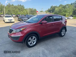 2013 Kia Sportage LX with VIN KNDPB3A26D7461145, listed as a IAAI auction lot 42769820 with 166,032 mi miles and . Bid and sale history available at DreamBid. Image 2.