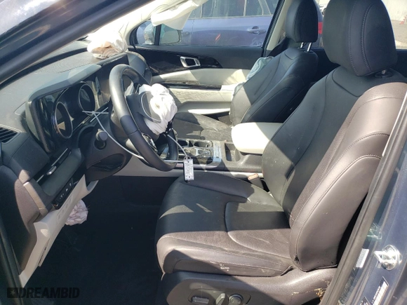 2023 Kia Carnival EX with VIN KNDNC5H39P6296782, listed as a Copart auction lot 68432114 with 27,887 mi miles and Salvage Title. Bid and sale history available at carsss.com. Image 7.