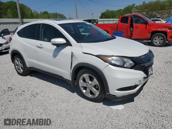 2016 Honda HR-V EX with VIN 3CZRU5H59GM741516, listed as a Copart auction lot 53726895 with 128,687 mi miles and Salvage Title. Bid and sale history available at DreamBid. Image 4.