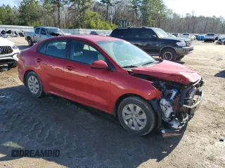 2020 Kia Rio S with VIN 3KPA24AD5LE284583, listed as a Copart auction lot 48487285 with 17,416 mi miles and Salvage Title. Bid and sale history available at DreamBid. Image 4.