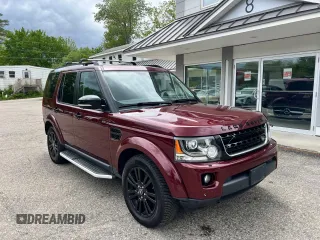 2016 Land Rover LR4 HSE z VIN SALAG2V67GA796395, wystawiony jako Copart lot #58621505 z przebiegiem 158 374 mil mil oraz Czysty tytuł • Clean title. Historia ofert i sprzedaży dostępna na DreamBid. Obrazek 1.