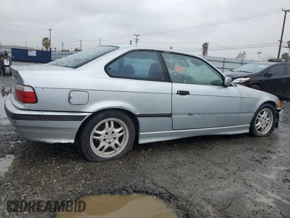 1998 BMW 3 Series 328is with VIN WBABG132XWET07045, listed as a Copart auction lot 49470225 with 186,922 mi miles and Clean Title. Bid and sale history available at carsss.com. Image 3.