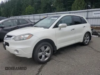 2007 Acura RDX Technology with VIN 5J8TB185X7A002146, listed as a Copart auction lot 62762555 with 170,570 mi miles and Salvage title. Bid and sale history available at DreamBid. Image 1.