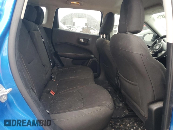 2020 Jeep Compass Sport z VIN 3C4NJCAB9LT246900, wystawiony jako Copart lot #60553325 z przebiegiem 89 386 mil mil oraz Szkoda całkowita • Salvage title. Historia ofert i sprzedaży dostępna na DreamBid. Obrazek 11.
