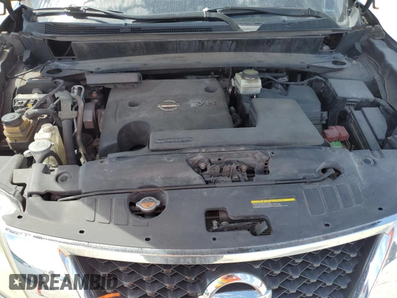 2014 Nissan Pathfinder SV with VIN 5N1AR2MN2EC669786, listed as a Copart auction lot 45942075 with 192,357 mi miles and Salvage Title. Bid and sale history available at carsss.com. Image 12.