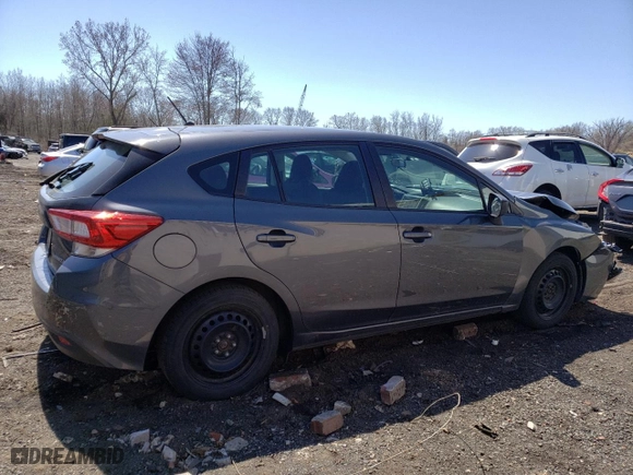 2018 Subaru Impreza with VIN 4S3GTAA69J1730998, listed as a Copart auction lot 53235735 with 86,636 mi miles and Salvage Title. Bid and sale history available at carsss.com. Image 3.