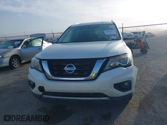 2020 Nissan Pathfinder SL with VIN 5N1DR2CNXLC576400, listed as a IAAI auction lot 41855270 with 158,502 mi miles. Bid and sale history available at carsss.com. Image 12.