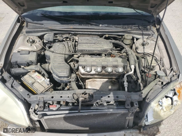 2002 Honda Civic EX with VIN 1HGES26782L002498, listed as a Copart auction lot 48849655 with 243,585 mi miles and Salvage Title. Bid and sale history available at carsss.com. Image 11.