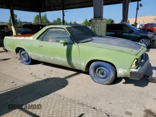 1980 Chevrolet El Camino z VIN 1W80KAD418693, wystawiony jako Copart lot #68218644 z przebiegiem Nie podano mil oraz Szkoda całkowita • Salvage title. Historia ofert i sprzedaży dostępna na DreamBid. Obrazek 4.