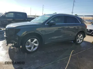 2020 Audi Q3 Premium Plus with VIN WA1BECF35L1005913, listed as a Copart auction lot 84636864 with 78,915 mi miles and Salvage Title. Bid and sale history available at carsss.com. Image 1.