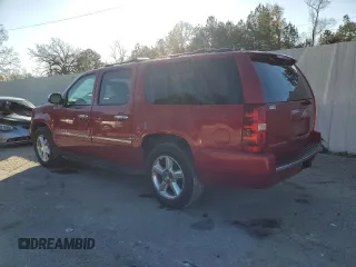 2013 Chevrolet Suburban LTZ with VIN 1GNSCKE09DR355763, listed as a Copart auction lot 87019024 with 135,748 mi miles and Salvage Title. Bid and sale history available at carsss.com. Image 2.