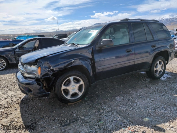 2008 Chevrolet TrailBlazer Fleet w/2FL with VIN 1GNDT13SX82121847, listed as a Copart auction lot 49009215 with NaN miles and Salvage Title. Bid and sale history available at carsss.com. Image 1.