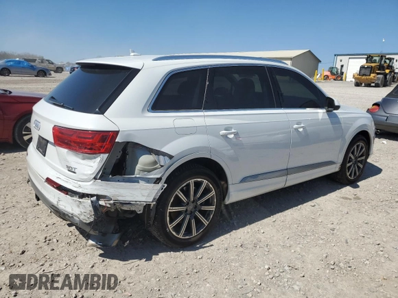 2017 Audi Q7 Prestige with VIN WA1VAAF75HD002676, listed as a Copart auction lot 49992565 with 143,814 mi miles and Salvage Title. Bid and sale history available at carsss.com. Image 3.