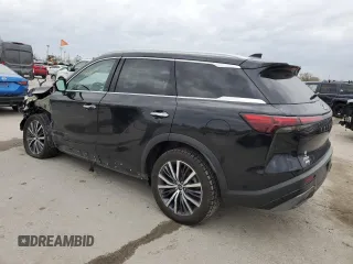 2023 Infiniti QX60 Sensory с VIN 5N1DL1GS6PC346385, выставлен на аукционе Copart как лот 51309985 с пробегом 23 056 миль миль и Списание • Salvage title. История ставок и продаж доступна на DreamBid. Изображение 2.
