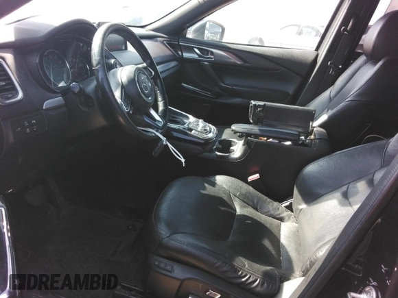 2019 Mazda CX-9 Grand Touring with VIN JM3TCBDY8K0303103, listed as a Copart auction lot 54381085 with 163,005 mi miles and Salvage Title. Bid and sale history available at DreamBid. Image 7.