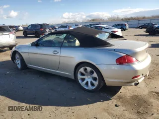 2006 BMW 6 Series 650Ci with VIN WBAEK13416CN76818, listed as a Copart auction lot 83292504 with 94,653 mi miles and Clean Title. Bid and sale history available at carsss.com. Image 2.