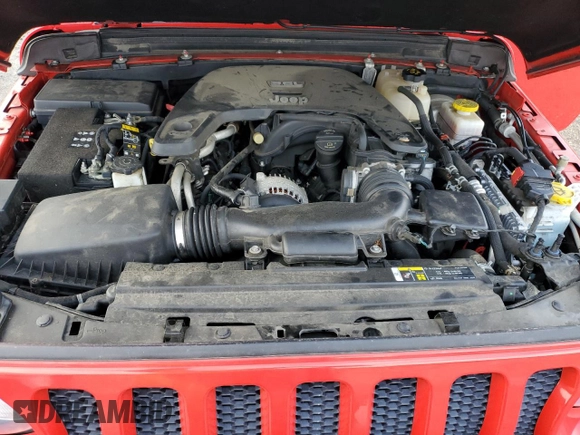 2020 Jeep Wrangler Willys z VIN 1C4GJXAG8LW180801, wystawiony jako Copart lot #87551435 z przebiegiem 71 216 mil mil oraz Szkoda całkowita • Salvage title. Historia ofert i sprzedaży dostępna na DreamBid. Obrazek 11.