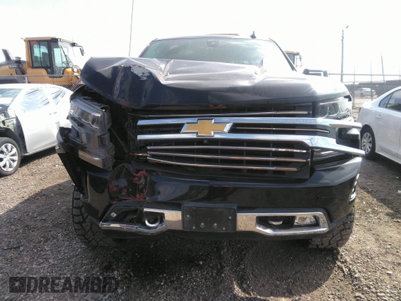 2019 Chevrolet Silverado 1500 High Country with VIN 1GCUYHEL1KZ360808, listed as a IAAI auction lot 42106243 with 158,061 mi miles. Bid and sale history available at carsss.com. Image 6.