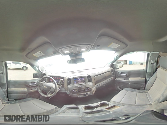 2024 Chevrolet Silverado 1500 Custom with VIN 1GCPDBEK5RZ285375, listed as a Copart auction lot 50422105 with 27,002 mi miles and Salvage Title. Bid and sale history available at DreamBid. Image 12.