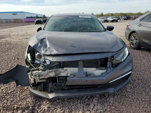 2020 Honda Civic Sedan LX with VIN 19XFC2F60LE208562, listed as a Copart auction lot 47823145 with 38,259 mi miles and Salvage Title. Bid and sale history available at carsss.com. Image 5.