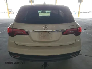 2014 Acura MDX with VIN 5FRYD3H29EB009995, listed as a Copart auction lot 71773354 with 168,839 mi miles and Salvage Title. Bid and sale history available at carsss.com. Image 6.