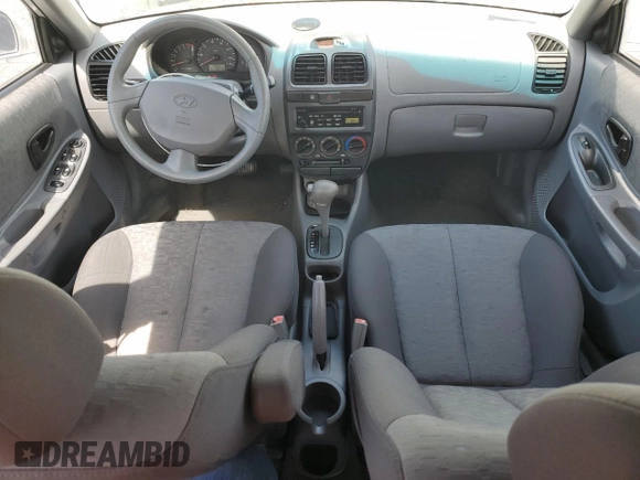 2005 Hyundai Accent GLS with VIN KMHCG45C65U576674, listed as a Copart auction lot 50726074 with 118,532 mi miles and Non Repairable. Bid and sale history available at carsss.com. Image 8.