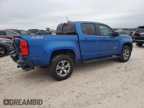 2019 Chevrolet Colorado 2WD Z71 with VIN 1GCGSDEN7K1290576, listed as a Copart auction lot 83950444 with 68,045 mi miles and Salvage Title. Bid and sale history available at carsss.com. Image 3.