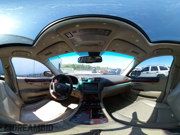 2008 Lexus LS 460 with VIN JTHBL46F885079935, listed as a IAAI auction lot 42013136 with 148,126 mi miles. Bid and sale history available at carsss.com. Image 22.