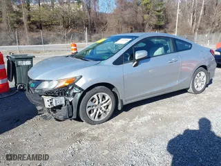 2014 Honda Civic Coupe LX with VIN 2HGFG3B59EH508133, listed as a IAAI auction lot 41488086 with 152,296 mi miles. Bid and sale history available at carsss.com. Image 18.
