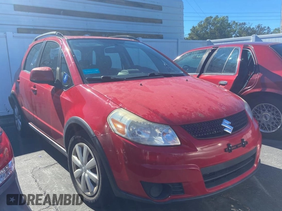 2010 Suzuki SX4 with VIN JS2YA5A35A6301213, listed as a Copart auction lot 81276784 with 107,768 mi miles and Clean Title. Bid and sale history available at carsss.com. Image 1.