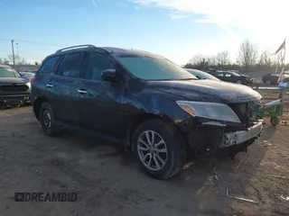 2016 Nissan Pathfinder Platinum with VIN 5N1AR2MM6GC645114, listed as a IAAI auction lot 41451034 with 177,474 mi miles. Bid and sale history available at carsss.com. Image 1.
