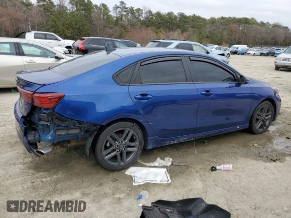 2020 Kia Forte GT-Line with VIN 3KPF34AD9LE180987, listed as a Copart auction lot 48558305 with 121,241 mi miles and Salvage Title. Bid and sale history available at carsss.com. Image 3.