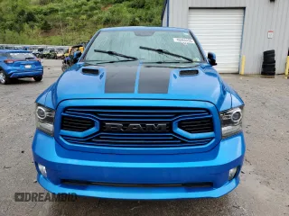 2018 Ram 1500 Sport z VIN 1C6RR7MT4JS213475, wystawiony jako Copart lot #46060455 z przebiegiem Nie podano mil oraz Szkoda całkowita • Salvage title. Historia ofert i sprzedaży dostępna na DreamBid. Obrazek 5.